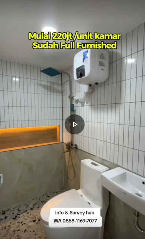 dijual apartemen kos dekat kampus ipb darmaga bogor