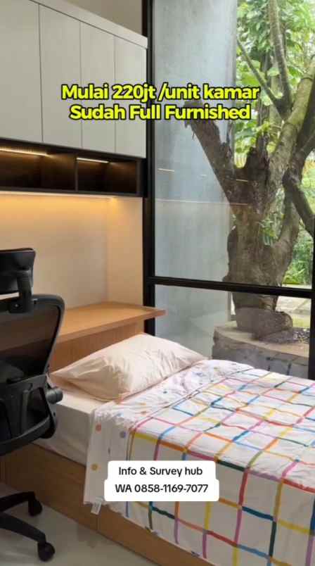 dijual apartemen kos dekat kampus ipb darmaga bogor
