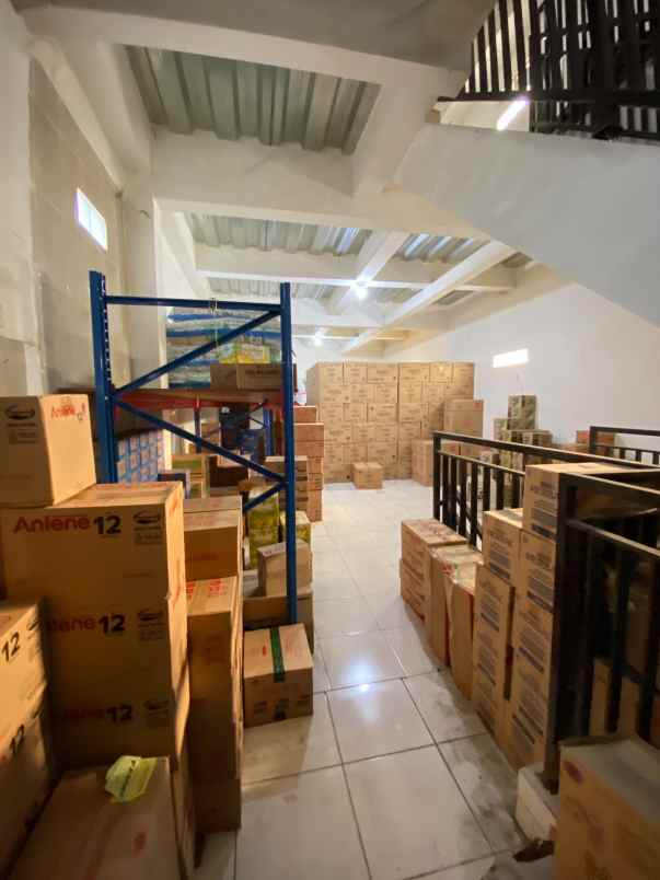 dijual gudang pinggir jalan di kaliabang bekasi