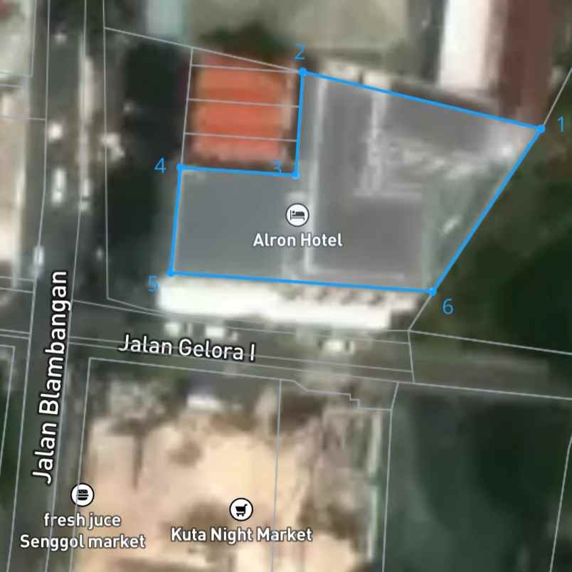 dijual hotel jl blambangan
