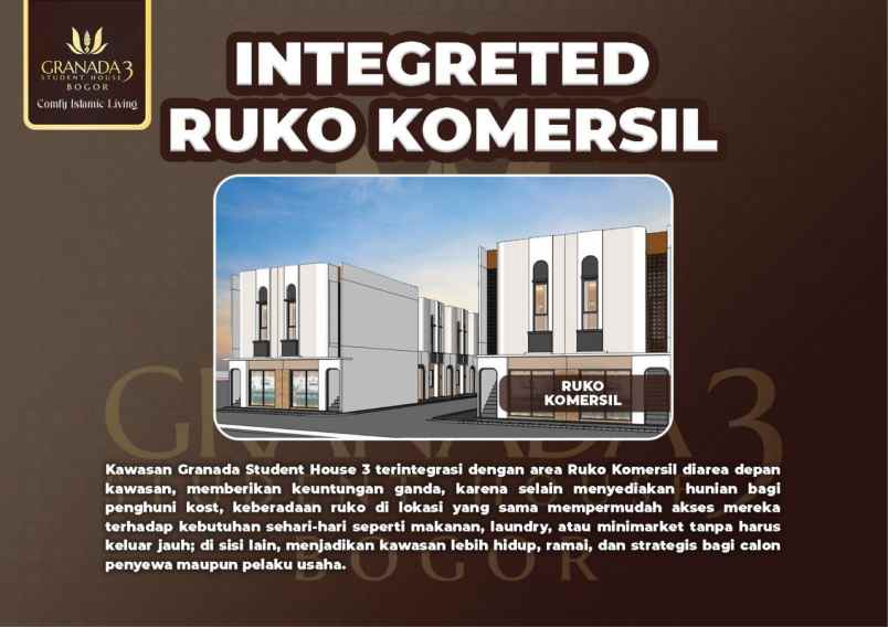 dijual kost danau situ gede kampus ipb