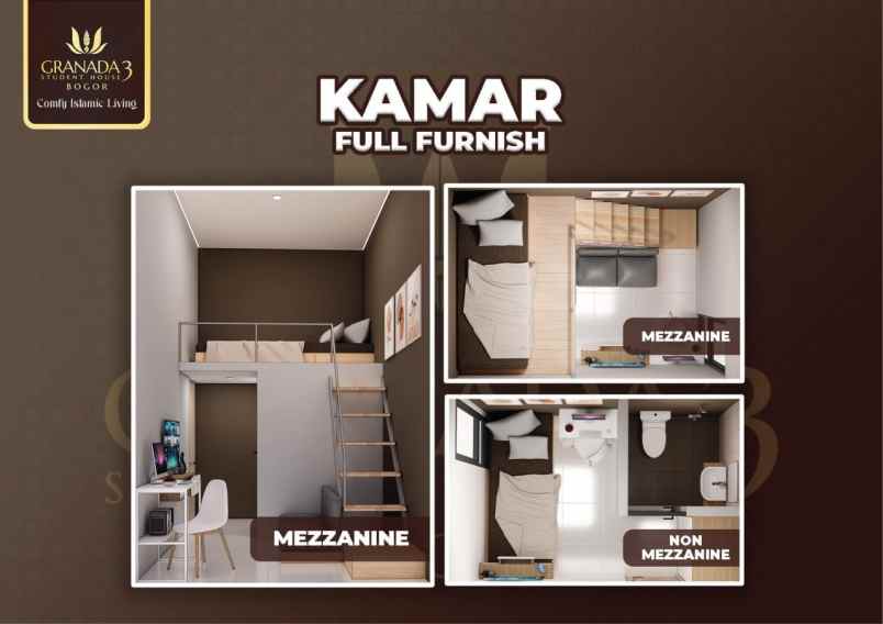 dijual kost danau situ gede kampus ipb