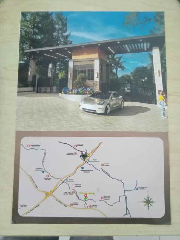 dijual new cluster green aria prestige ciputat