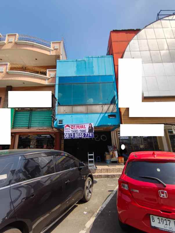 dijual ruko gudang kantor boulevard raya kelapa gading