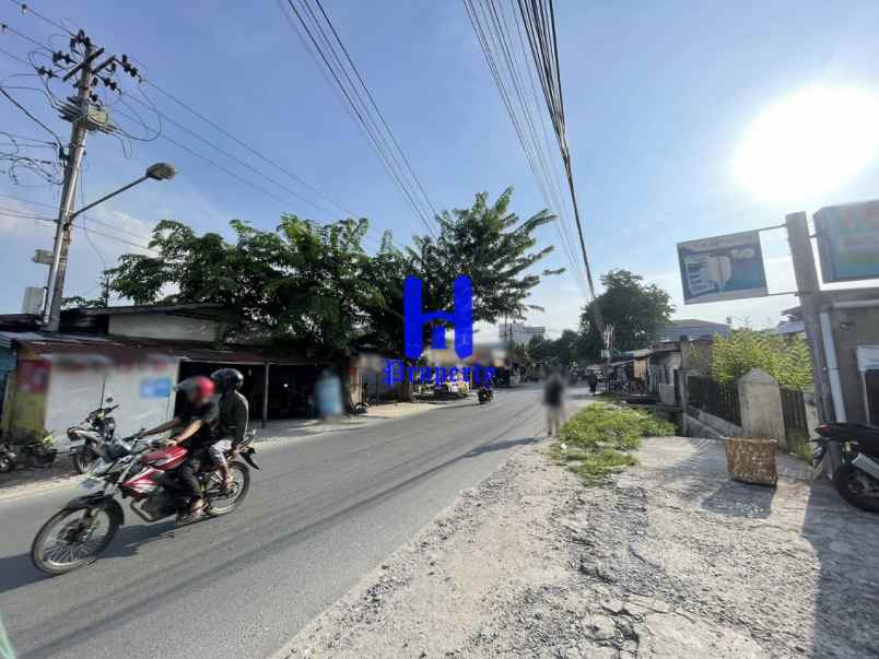 dijual ruko gudang kantor jalan perjuangan daerah