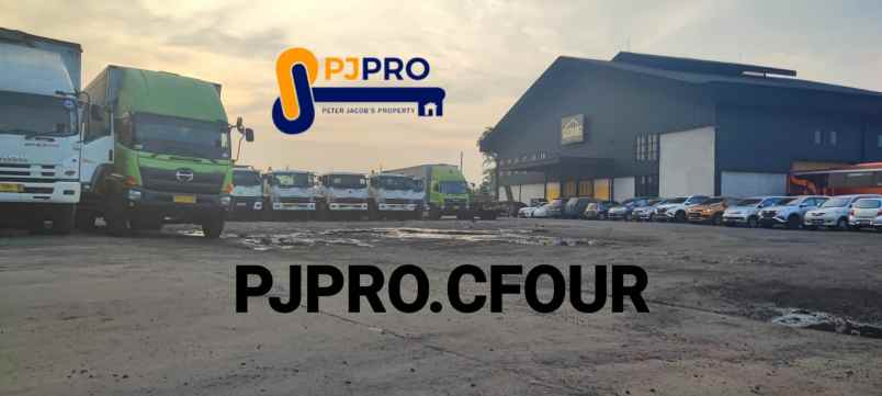 dijual ruko gudang kantor jalan raya bekasi cakung barat