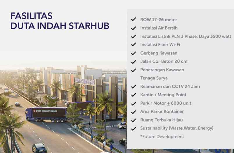 dijual ruko gudang kantor jalan saluran irigasi