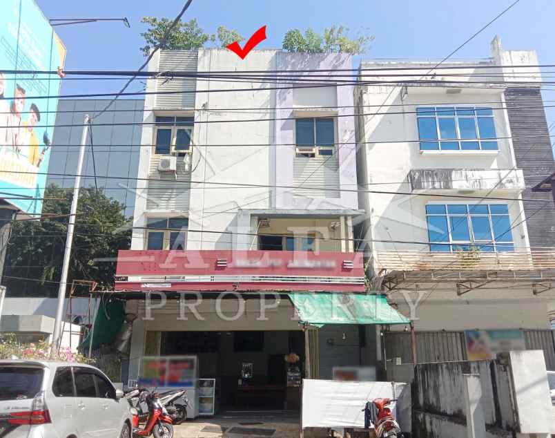 dijual ruko gudang kantor jalan sultan abdurrahman