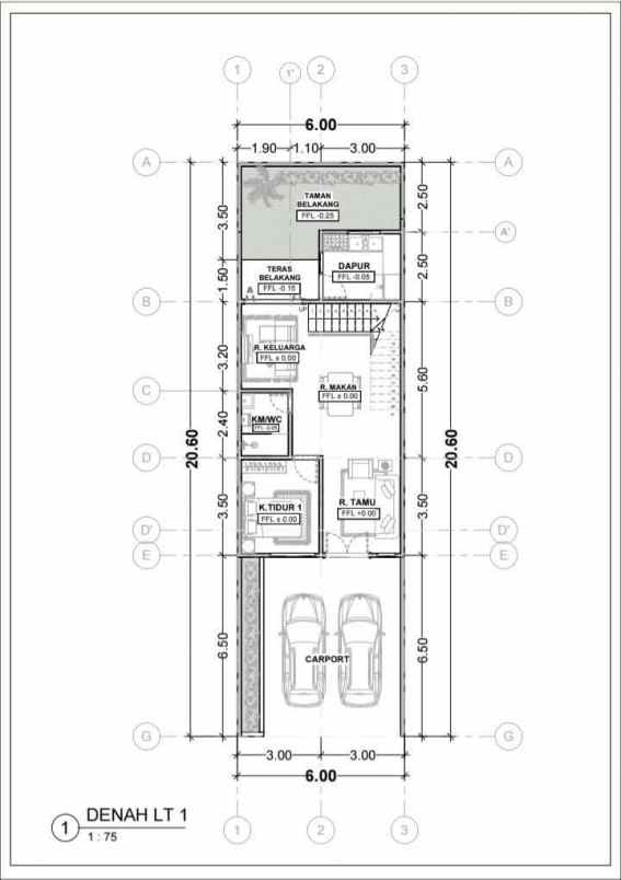 dijual rumah baru american clasic lokasi sulfat agung
