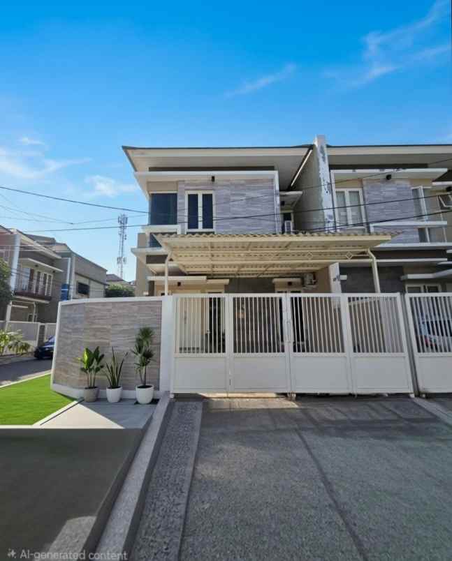 dijual rumah bhaskara selatan mulyosari
