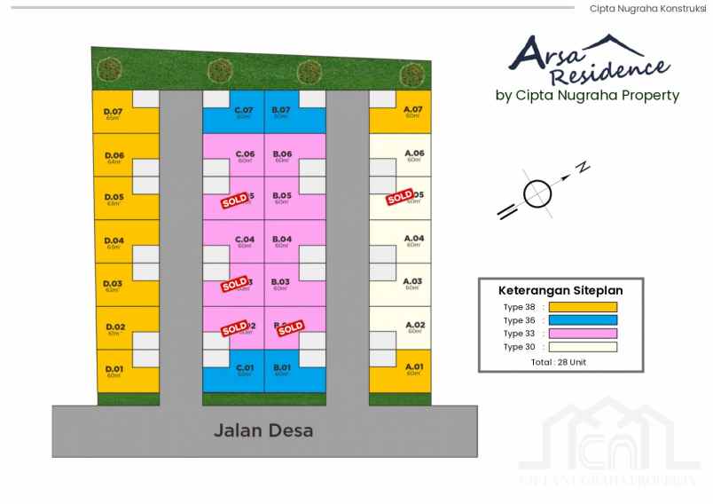 dijual rumah bonoroto nangsri