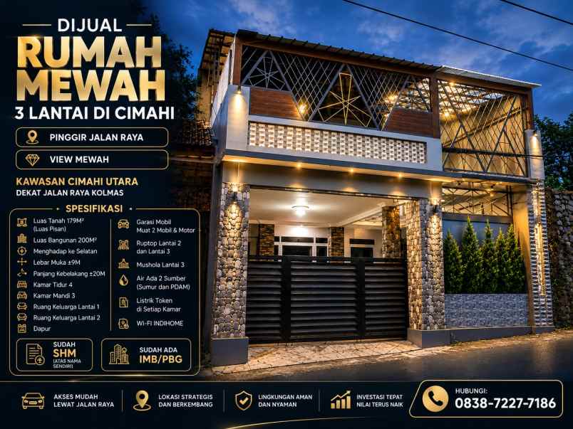 dijual rumah cipageran