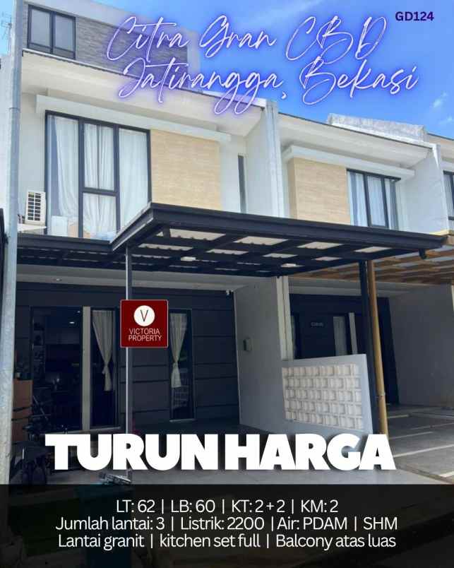 dijual rumah citragran cbd cibubur
