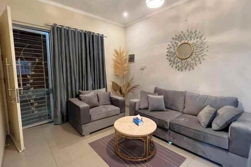 dijual rumah cluster adara kota harapan
