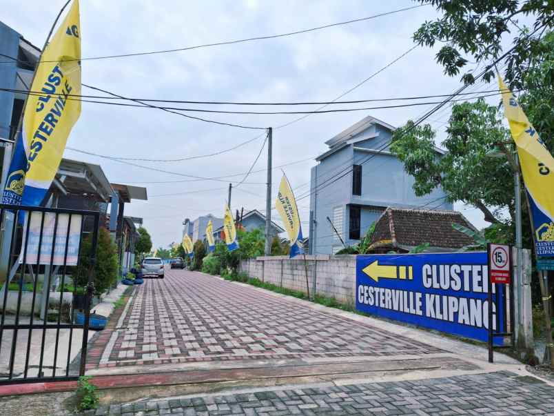 dijual rumah cluster cesterville