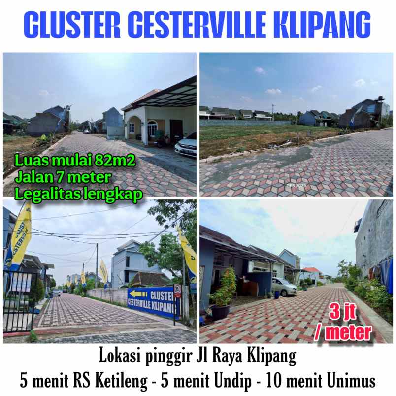 dijual rumah cluster cesterville