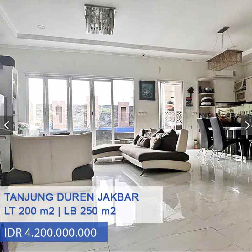 Dijual Rumah Di Cluster Duri Kepa Tanjung Duren Jakarta Bara