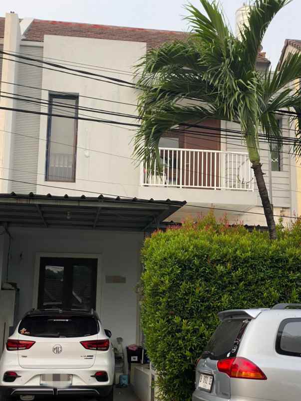 dijual rumah cluster harmoni kota
