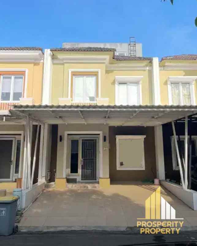 dijual rumah cluster monaco village