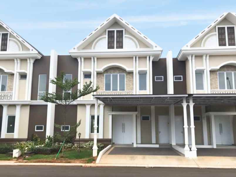 dijual rumah cluster thames jgc jakarta