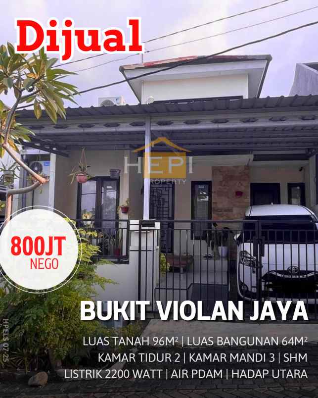 dijual rumah di bukit violan jaya tembalang semarang
