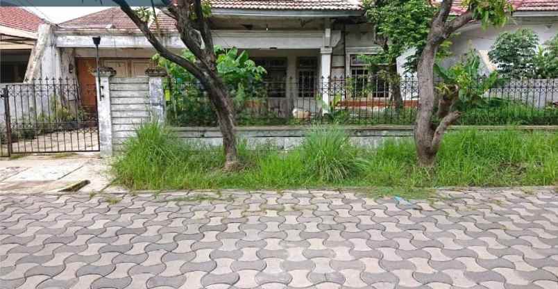 dijual rumah jalan manyar indah