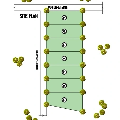 dijual rumah jalan timur indah 5