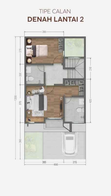 dijual rumah jl aria putra serua indah