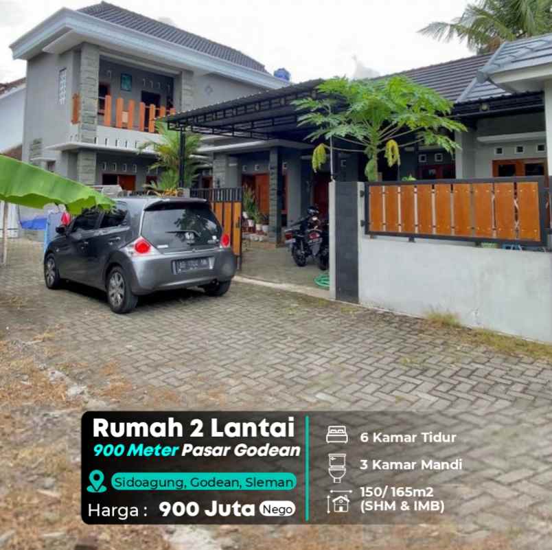 dijual rumah jl godean km 10