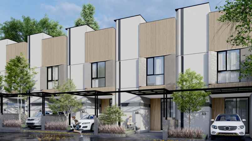 dijual rumah jl h suaib krukut kec limo