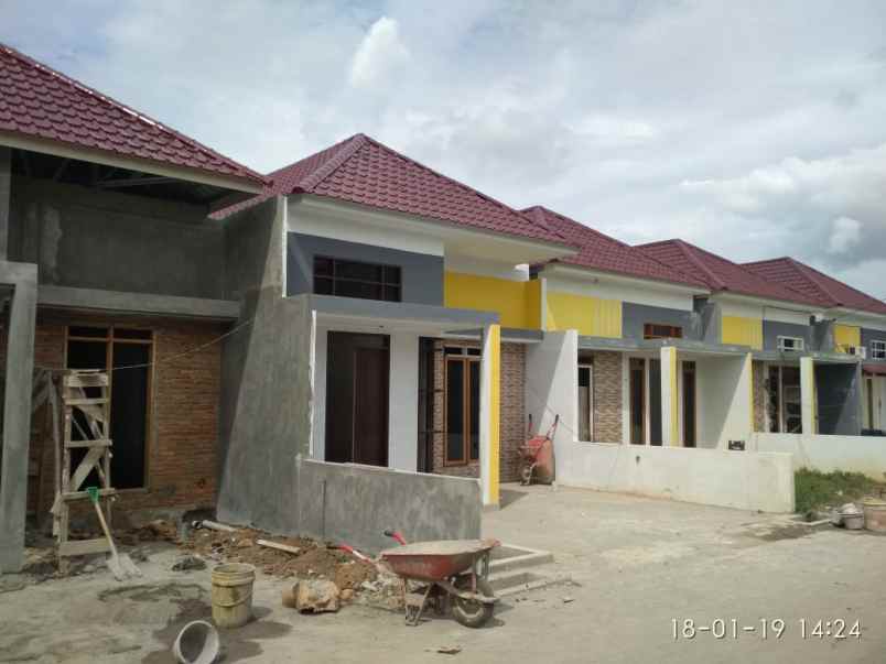 dijual rumah jl pembinaan hulu laut dendang