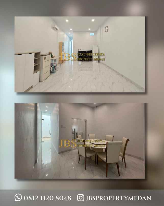 dijual rumah komplek adam malik