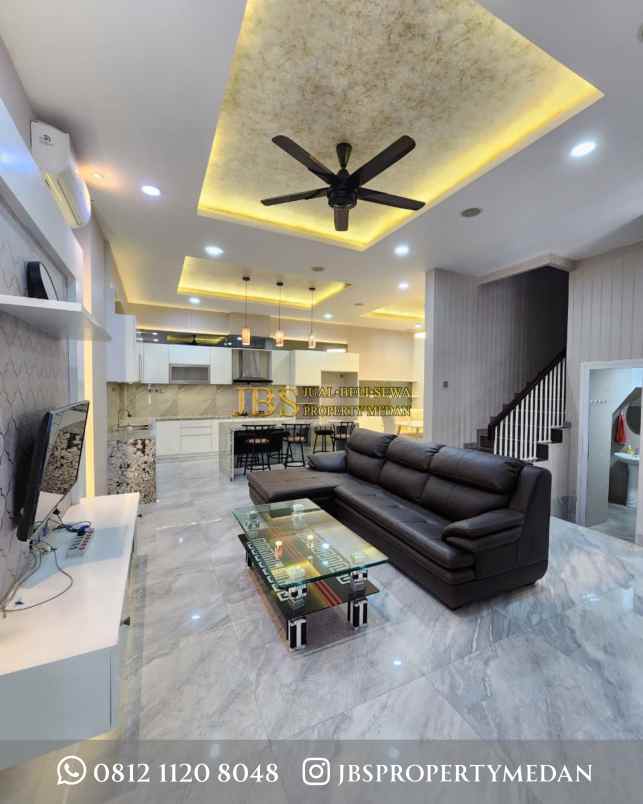 dijual rumah komplek citraland gama