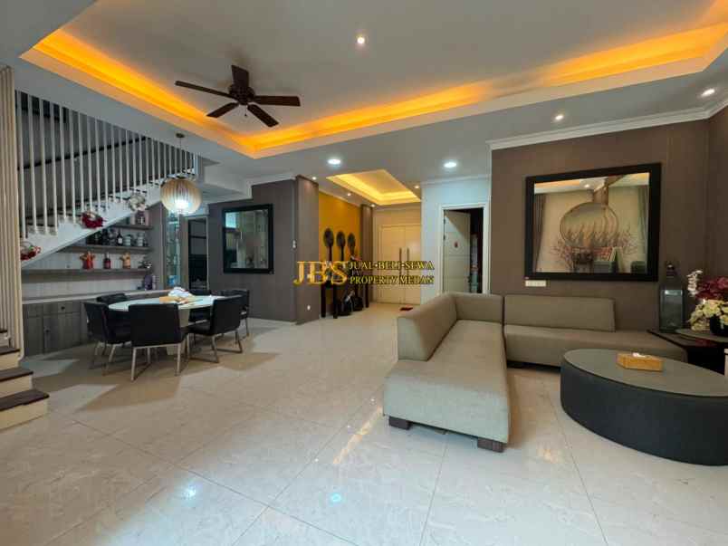 dijual rumah komplek citraland gama