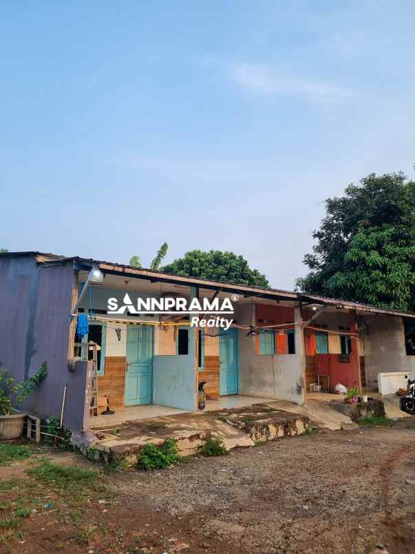 dijual rumah kontrakan 4 petak di gdc