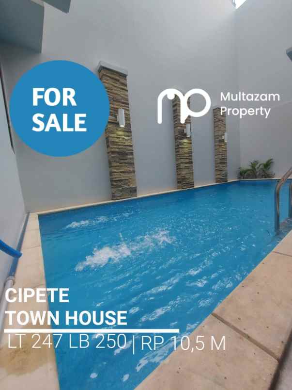 dijual rumah mewah di cipete dekat fatmawati jaksel