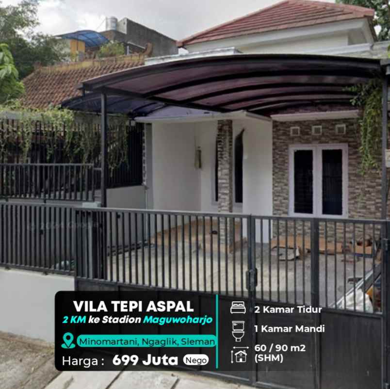 dijual rumah minomartani