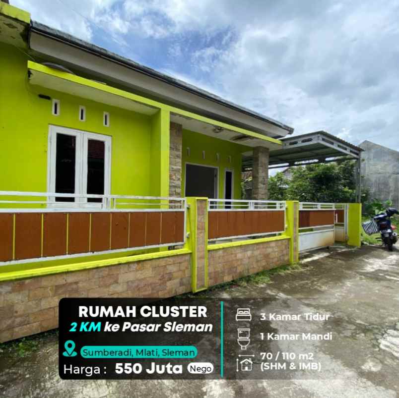 dijual rumah pemda sleman