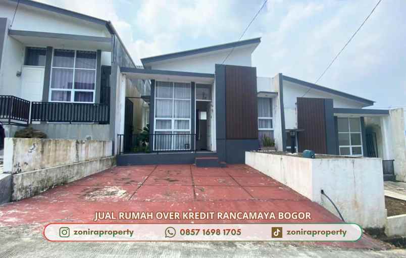 dijual rumah rancamaya bogor