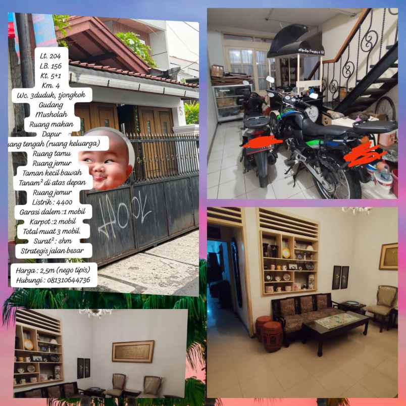 dijual rumah srengseng jakarta barat