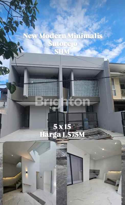 dijual rumah sutorejo