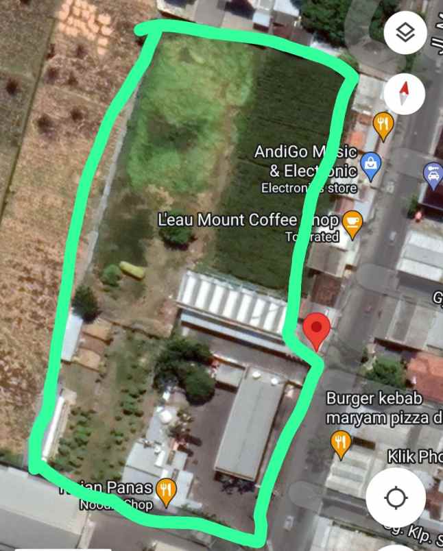 dijual rumah tepi jalan raya manstrip probolinggo kota