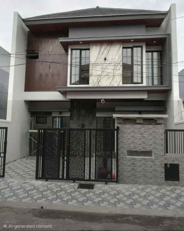 dijual rumah wisma permai barat