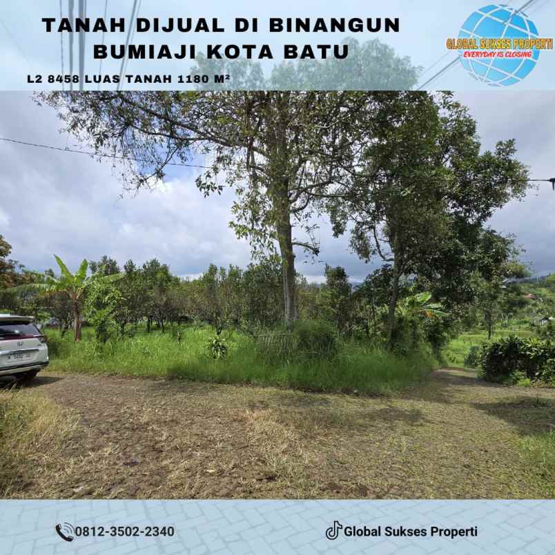 dijual tanah binangun