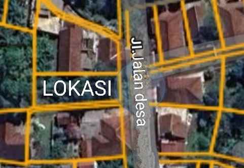 dijual tanah cstrtaegis pinggir jalan desa