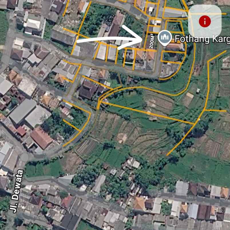 dijual tanah dewata cargo