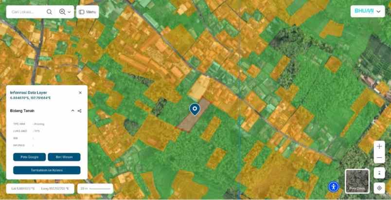 dijual tanah dusun cibogo 3