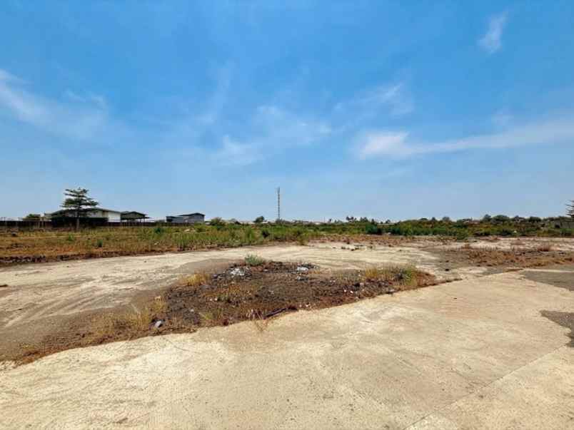 dijual tanah jalan raya cikarang