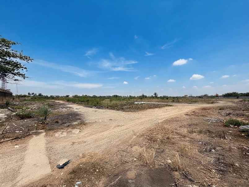 dijual tanah jalan raya cikarang