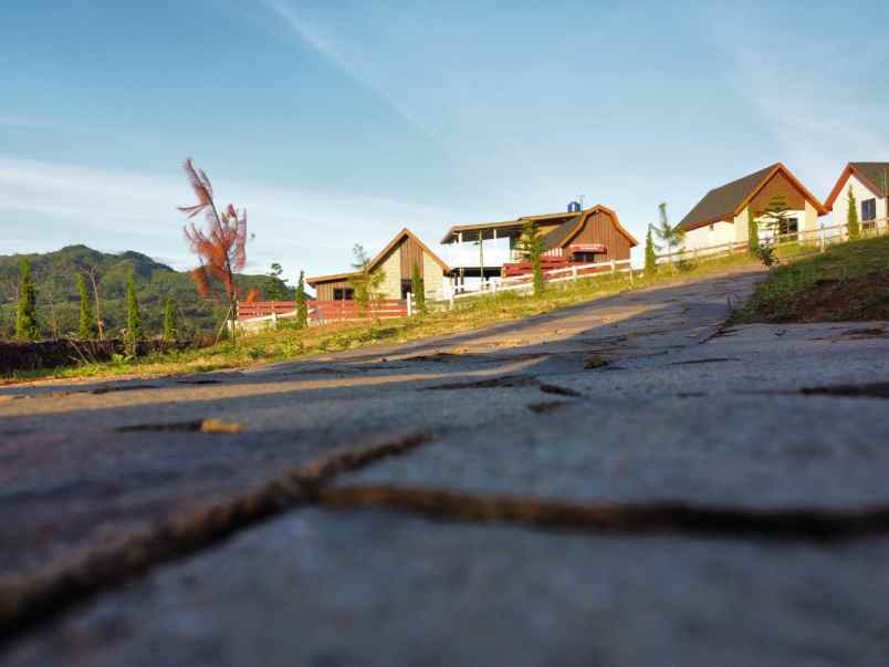 dijual tanah jalan raya puncak dua